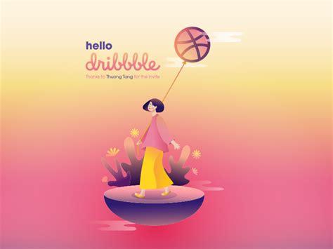 Hello Dribbble By Ry Nguyen On Dribbble