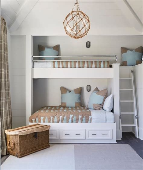Beach Bunk Beds Bunk Bed Inspiration For Your Coastal Home