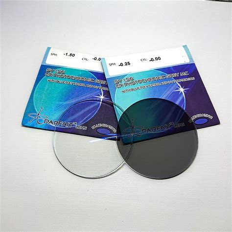 Jual Lensa Bluecromic Minus Silinder Index 156 Normal Sd 800 Lensa Blueray Photochromic