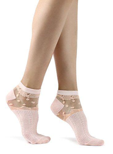 Mixmi Boutique Damen Elegante Floral Socken Floral Lace A Https