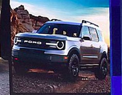 Here Are The First Leaked Images Of The 2020 Ford Broncos Baby Brother
