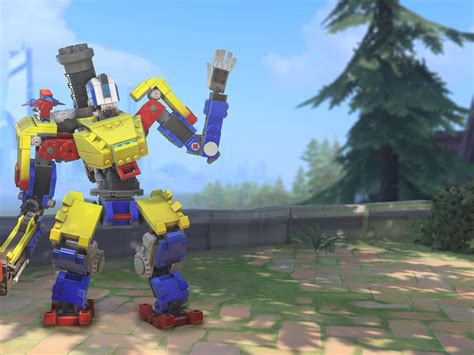 Lego Overwatch Bastion Skin Ubicaciondepersonascdmxgobmx