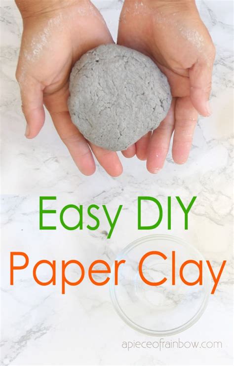 Easy Diy Paper Mache Clay 4 Best Recipes