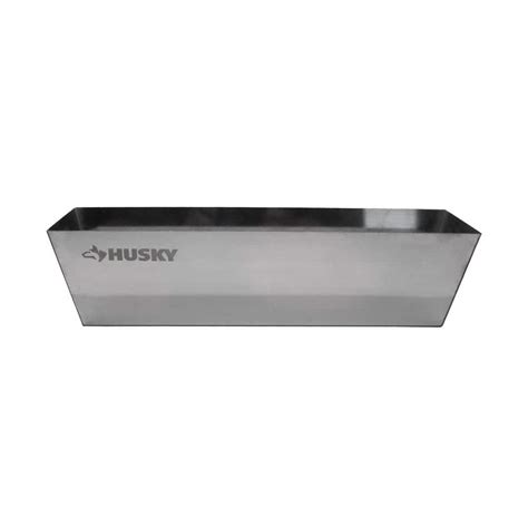 Husky 12in Stainless Steel Mud Pan Mpx12 Hus The Home Depot