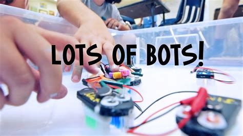 Lots Of Bots See Kids And Their Creative Bots Youtube