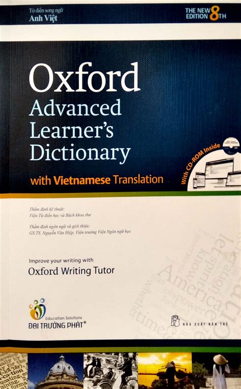 Oxford Advanced Learner's Dictionary With Vietnamese Translation