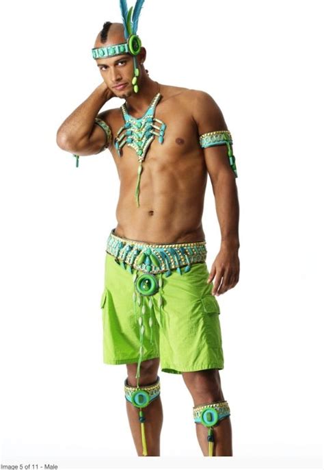 Mens Male Tribe Carnival Costume Carnival Outfits Mens Costumes