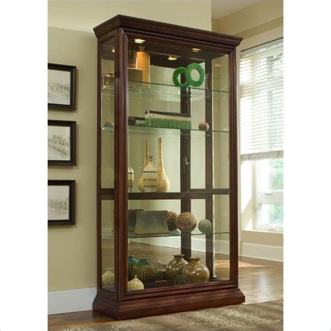 Pulaski furniture has been designing and crafting curio cabinets for over half a century. Eden House Two Way Sliding Door Curio Pulaski Furniture ...