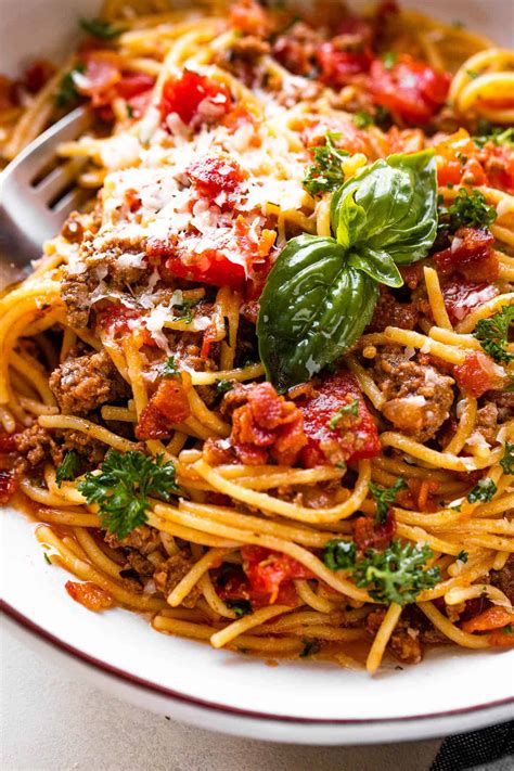 Perfect Instant Pot Spaghetti With Meat Sauce Easy Weeknight Recipes