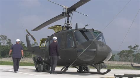 South Korean Military Retires Its Uh 1 Huey Helicopters