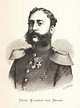 Prinz Wilhelm von Baden Gestochenes Portät von 1875