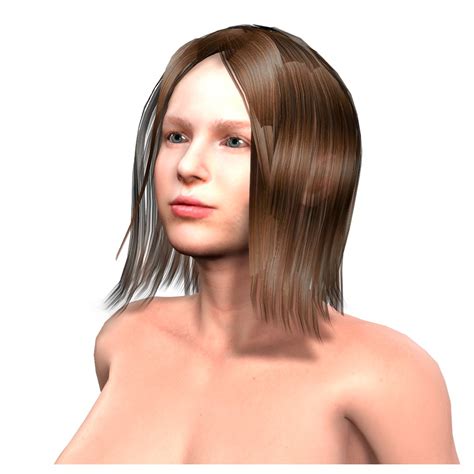 Beautiful Woman Rigged 3d Character Model Turbosquid 2032849