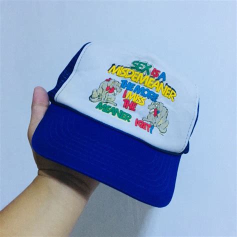90s Humor Sex Hat On Carousell