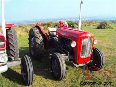 Massey Ferguson 35x Tractor 1963 With Cornish Cherished Plate 13 Vcv