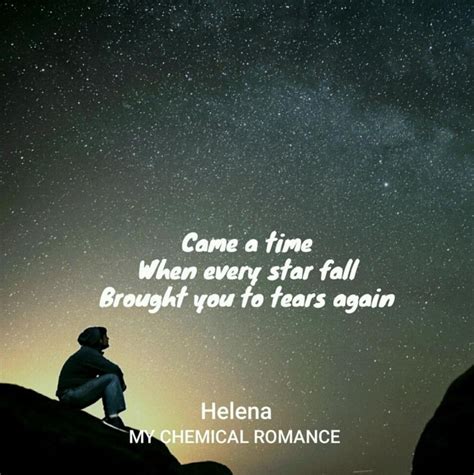 Live your life die a little everyday pretend you've got something to say nobody here is listening your cancer california pac. My Chemical Romance | Helena my chemical romance, My ...