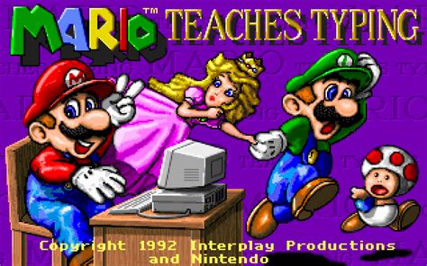 Download Mario Teaches Typing My Abandonware