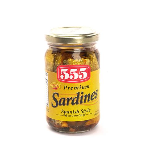 555 Bottled Sardines Spanish Style 230g Sdc Global Choice