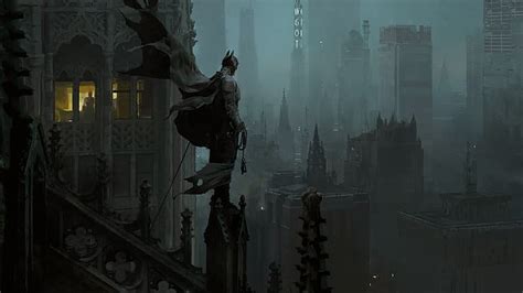 1920x1080px Free Download Hd Wallpaper Batman The Batman 2021 Concept Art Gotham