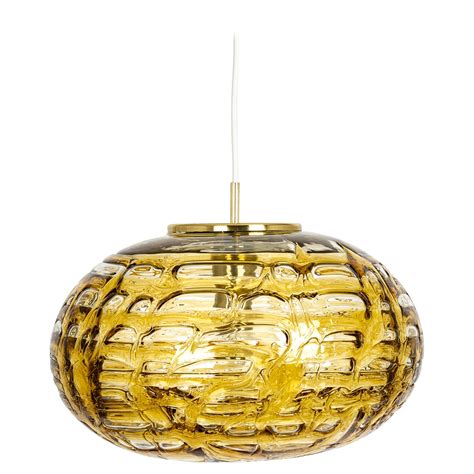 Murano Ball Pendant Light By Doria Germany 1970s For Sale At 1stdibs