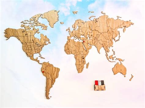 La Mappa Del Mondo Dove Segnare Viaggi E Paesi Visitati