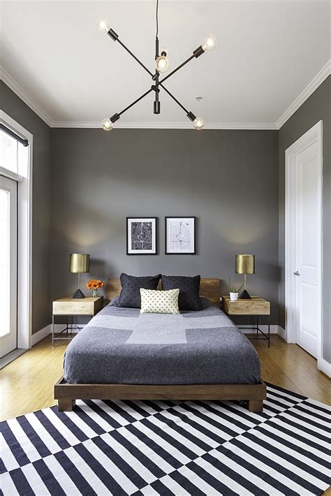 Bedroom Colour Ideas With Grey Bed Best Home Design Ideas