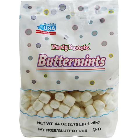 White Buttermints 380pc Party City