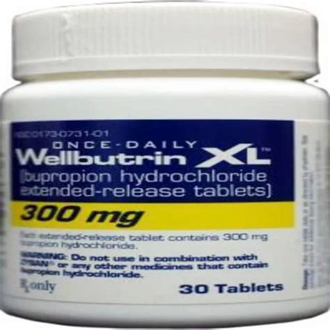 Wellbutrin Sr Bupropion Tablet Non Prescription Treatment Anti
