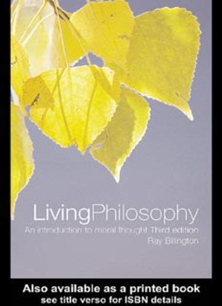 Living Philosophy An Introduction To Moral Thought Pdf