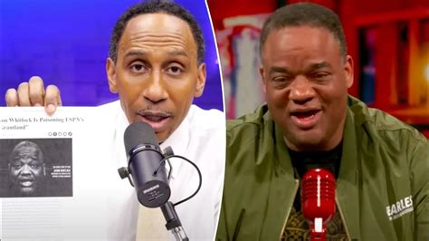 Stephen A Smith Destroys Jason Whitlock For Disrespecting His Game Sit And Politic Youtube
