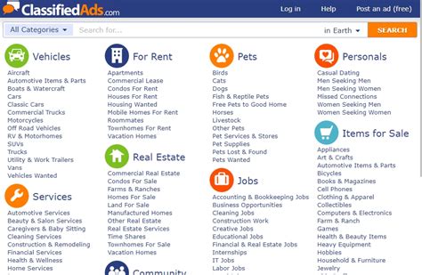 12 best classified ads website design examples fireart