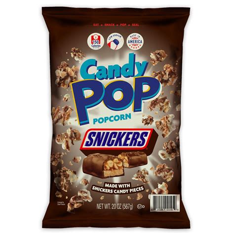 Candy Pop Snickers Popcorn 20 Ounce
