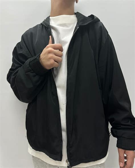 Fear Of God Nylon Hooded Jacket Black Vans Lebanon We Are Lebanons