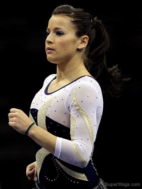 Alicia Sacramone Ponytail Hairstyle Super Wags Hottest Wives And