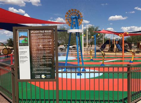 arizona families five splash pads in tucson ~ marana splash pad grand opening 7 31 15