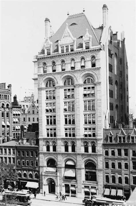 New York City ~ Manhattan Union Trust Building Broadway 1897