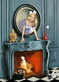 Portada 'Alicia a través del espejo' de Lewis Carroll por Fernando Vicente
