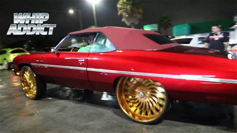 Whipaddict Kandy Red 75 Caprice Donk On All Gold 30s Smashin Out