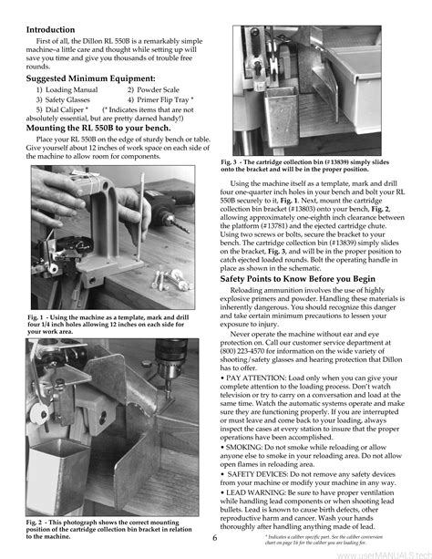 Dillon Precision Rl 550b Instruction Manual