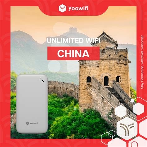 Yoowifi China Unlimited Data Pocket Wifi Hotspot Rental Travel Wifi