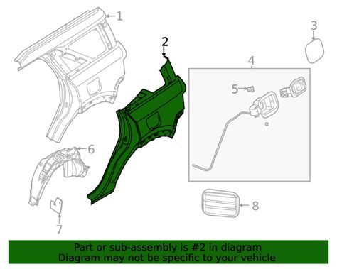2021 Ford Bronco Sport Lower Section M1pz 7827840 A