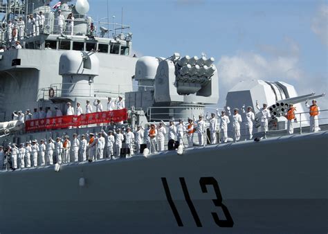 Chinese Navy Ships To Visit Hawaii Commander Us Pacific Fleet