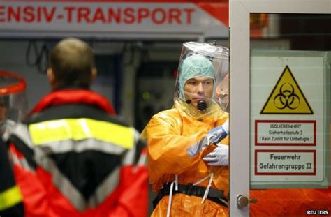 Ebola Outbreak Second Patient Arrives In Germany Bbc News