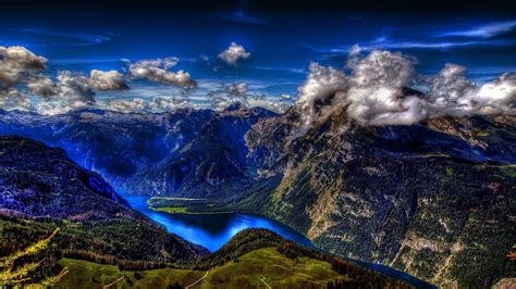 Cloud Bavaria Berchtesgaden Wilderness Europe Gorgeous Nature