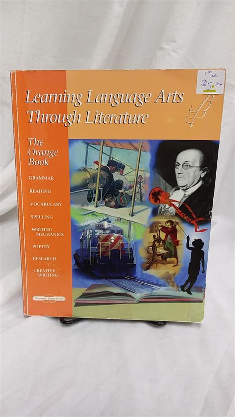 Learning Language Arts Through Literature The Orange Teacher Book