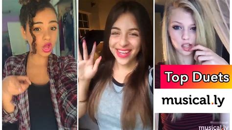 top musical ly duets of june 2016 the best musical ly compilations youtube