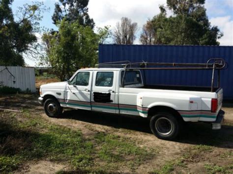Buy Used 1995 Ford F350 Dually Crew Cab Long Bed Powerstroke 2wd With