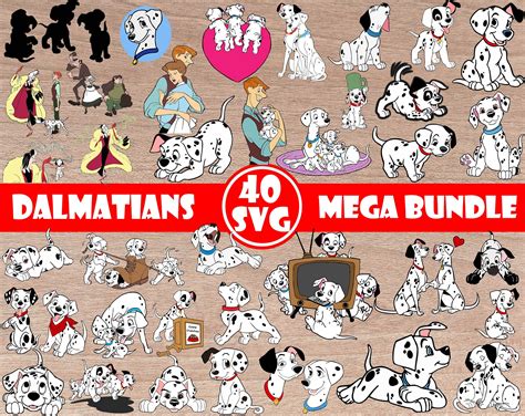 Dalmatians Svg Bundle Dalmatians Svg Png Dxf Dalmatians Svg Files