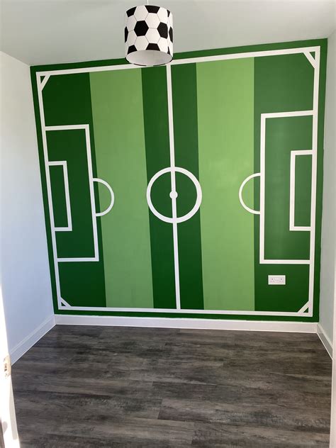 Football Rooms Football Bedroom Soccer Themed Bedroom Sports Theme