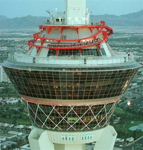 Stratosphere Tower Roller Coaster April 22 1996 Vegas Vacation Las
