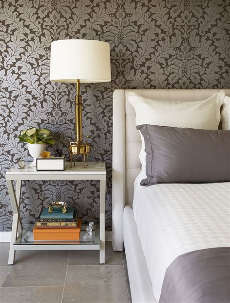 Wallpapered Bedroom Ideas Design Corral